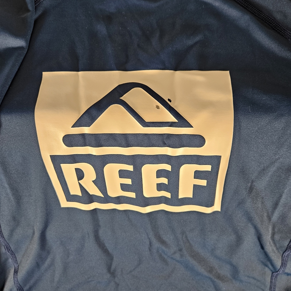 Reef Boys Navy Blue Rash Guard - Picture 2 of 5